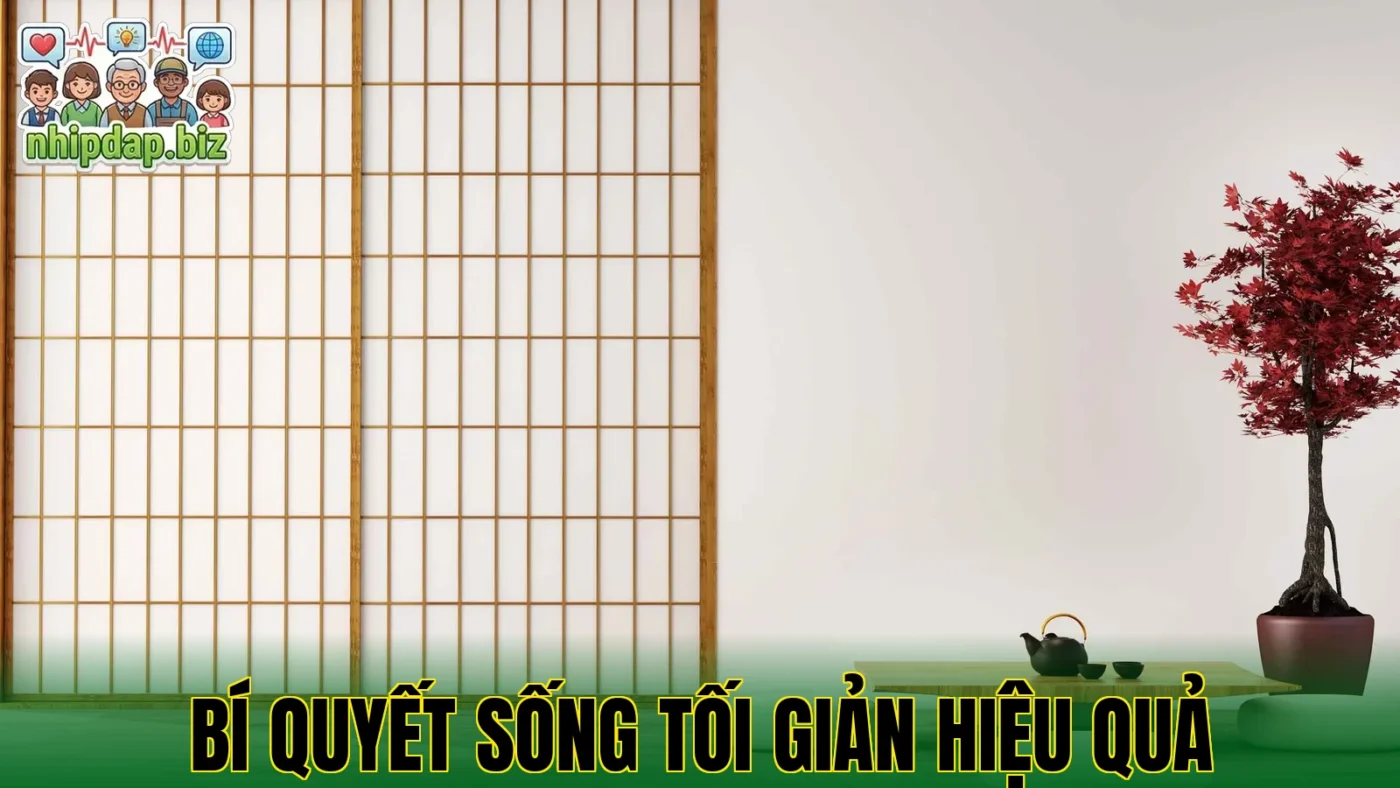 Bí quyết sống tối giản hiệu quả