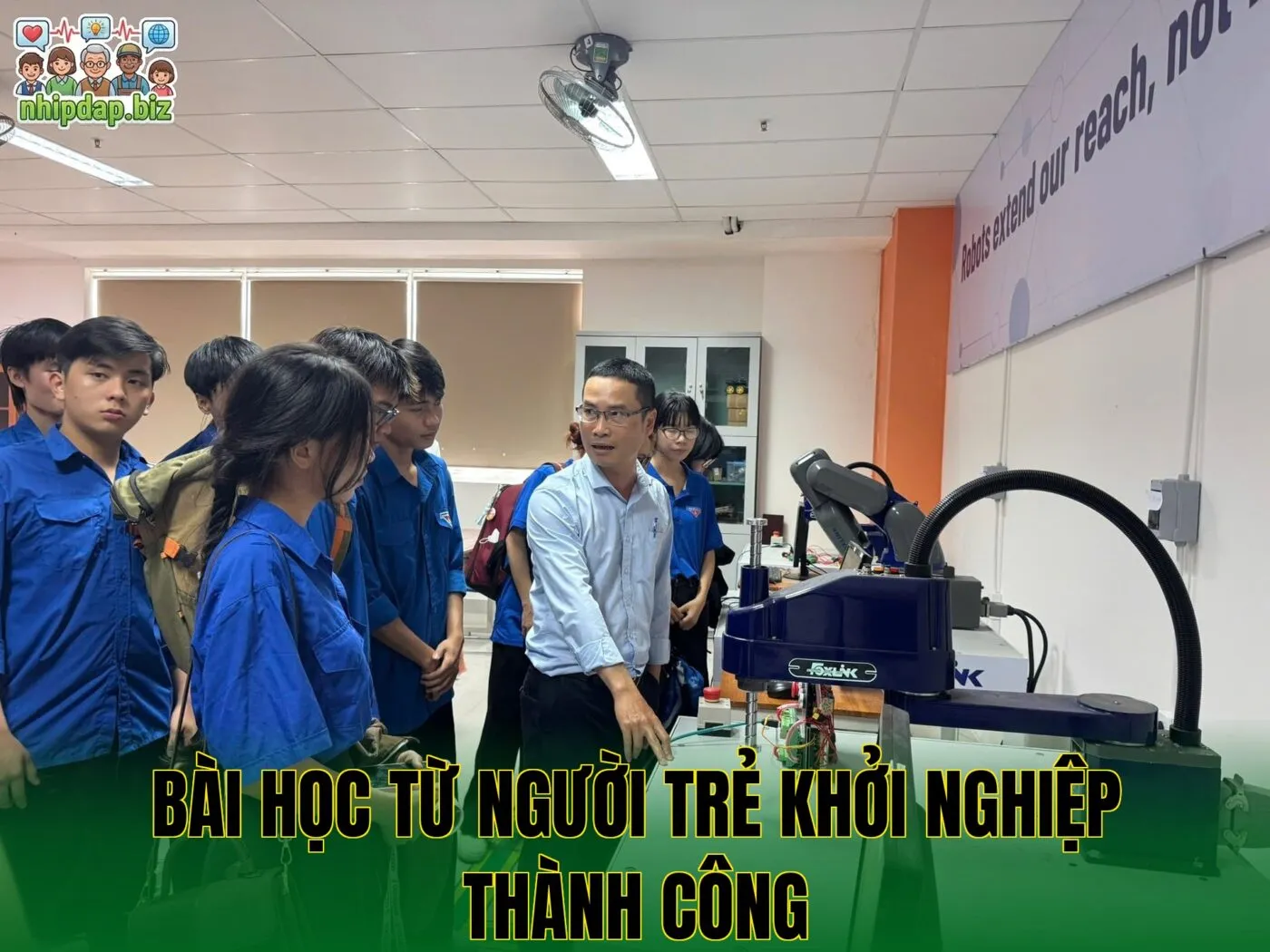 Bài học từ người trẻ khởi nghiệp thành công