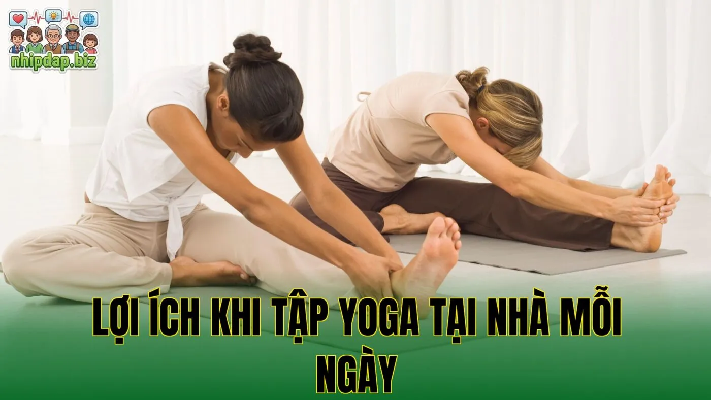 Lợi ích khi tập yoga tại nhà mỗi ngày