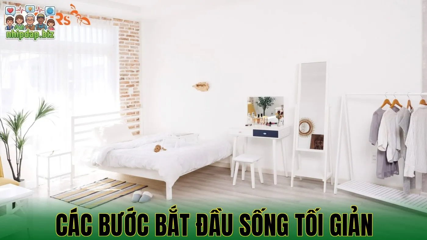 Các bước bắt đầu sống tối giản