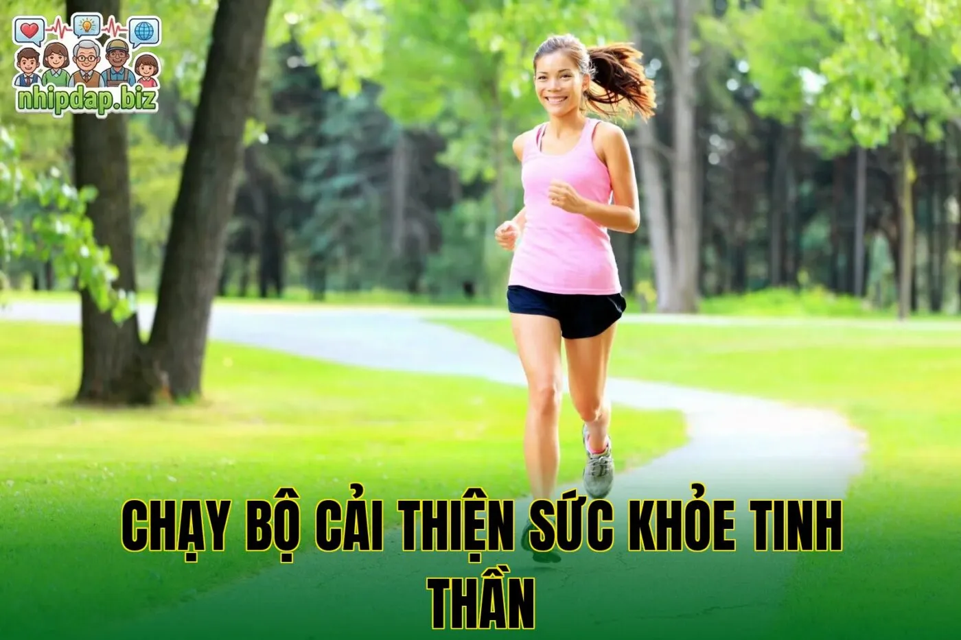 Chạy bộ cải thiện sức khỏe tinh thần