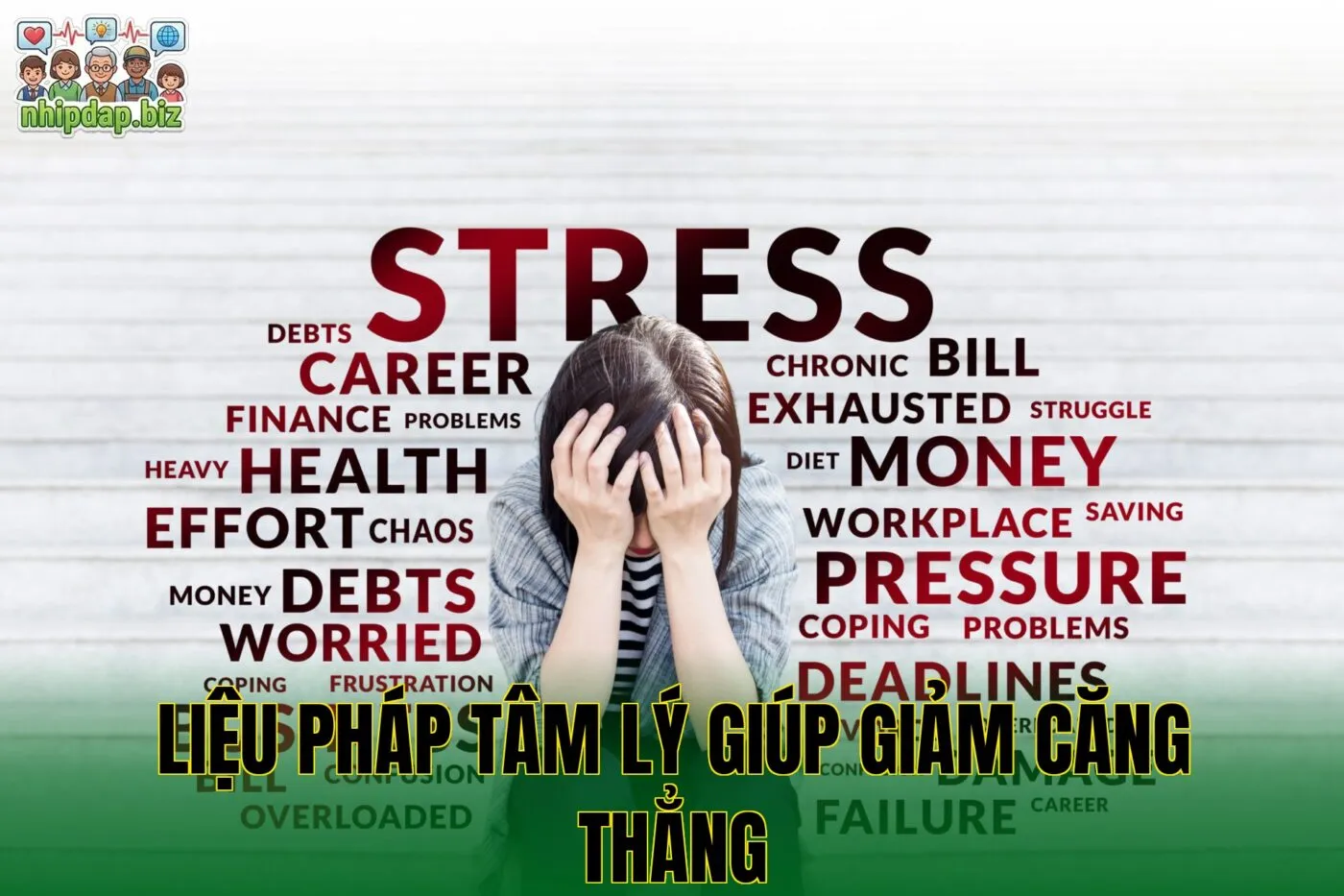 Liệu pháp tâm lý giúp giảm căng thẳng