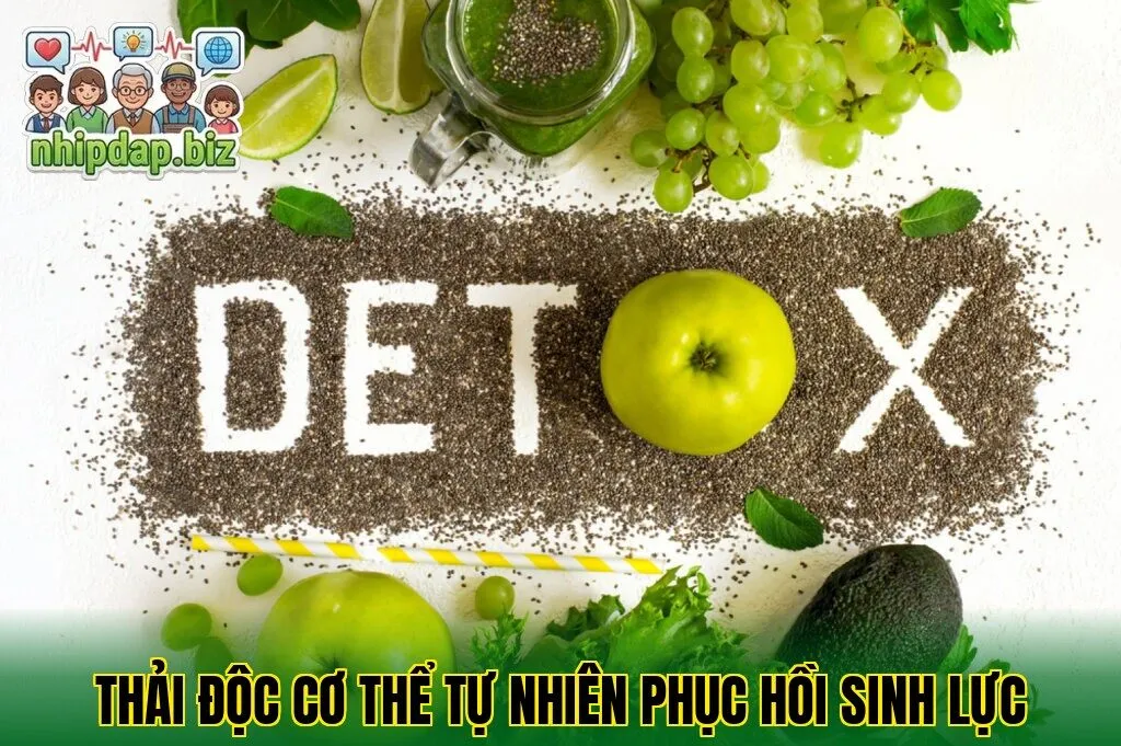 Thải Độc Cơ Thể Tự Nhiên Phục Hồi Sinh Lực