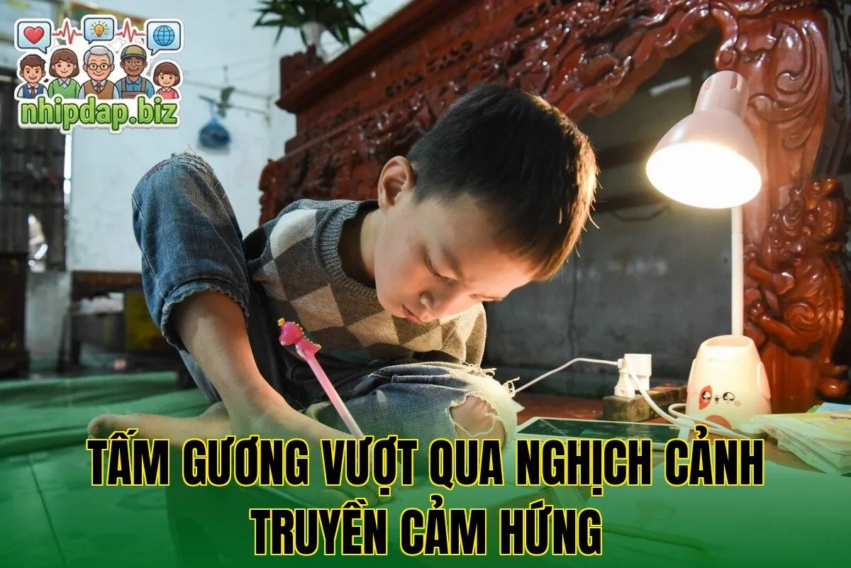Tấm gương vượt qua nghịch cảnh truyền cảm hứng