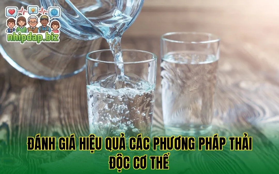 Đánh giá hiệu quả các phương pháp thải độc cơ thể