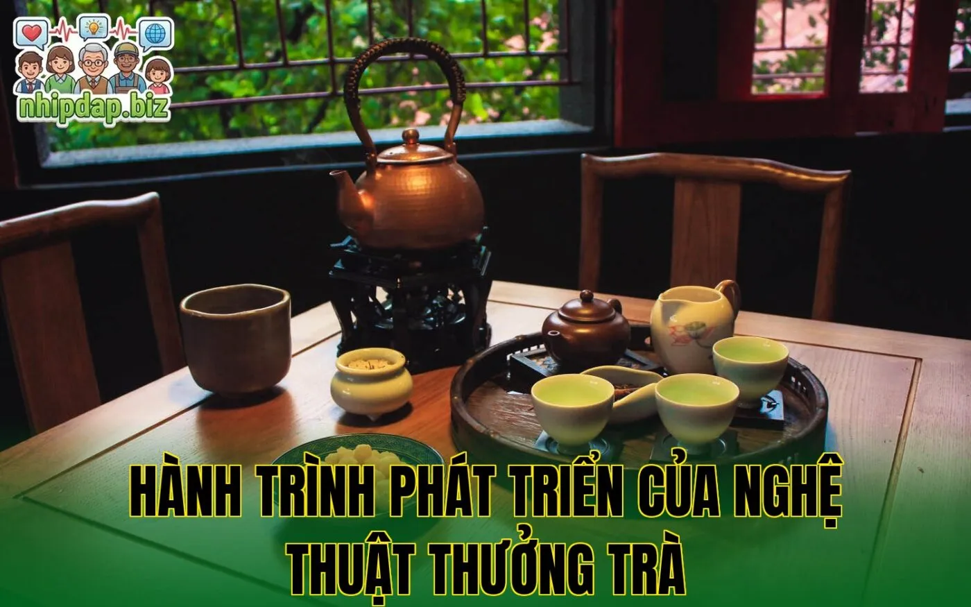 Hành trình phát triển của nghệ thuật thưởng trà